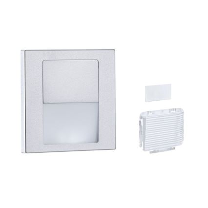 Paulmann 80000 - LED/1W Traplamp TSARO 230V Follow/mat chroom