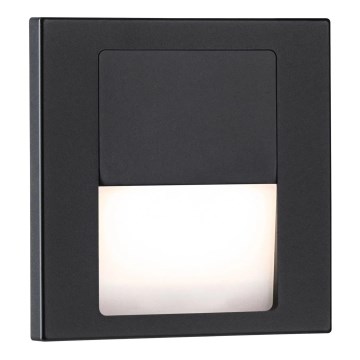 Paulmann 80001 - Spot d'escalier LED/1W TSARO 230V Follow/noir