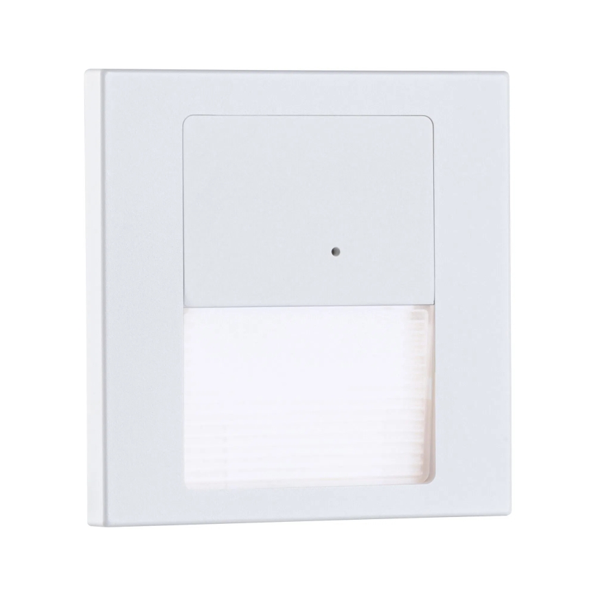 Paulmann 80002 - LED/1W Traplamp met sensor TSARO 230V Lead/wit