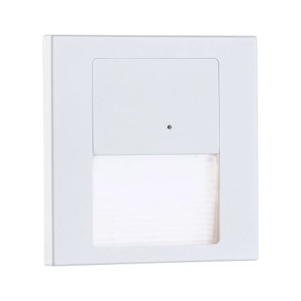 Paulmann 80002 - LED/1W Trapverlichting met sensor TSARO 230V Lood/wit