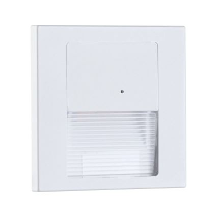 Paulmann 80002 - LED/1W Trapverlichting met sensor TSARO 230V Lood/wit