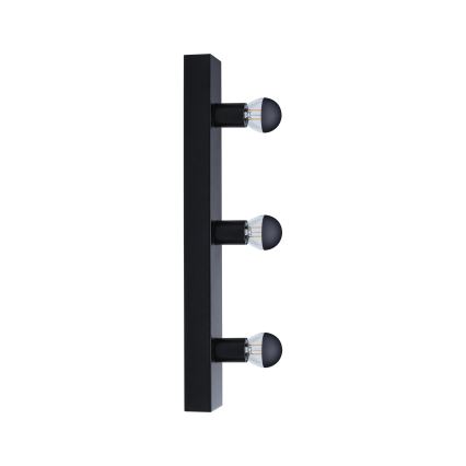 Paulmann 80097 - 3xE14/40W IP44 Éclairage de miroir salle de bain REGULA 230V noir