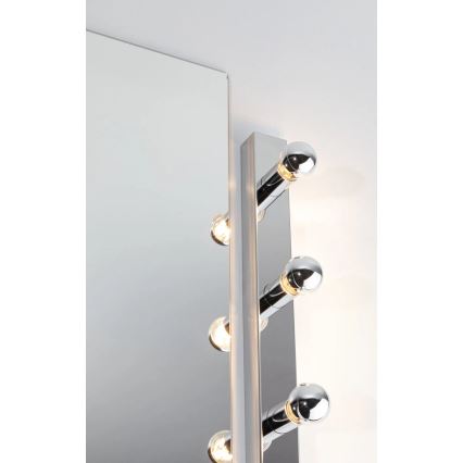 Paulmann 80098 - 4xE14/40W IP44 Éclairage de miroir salle de bain REGULA 230V chrome brillant