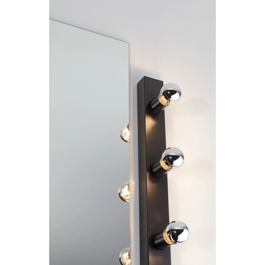Paulmann 80099 - 4xE14/40W IP44 Spiegelverlichting badkamer REGULA 230V zwart