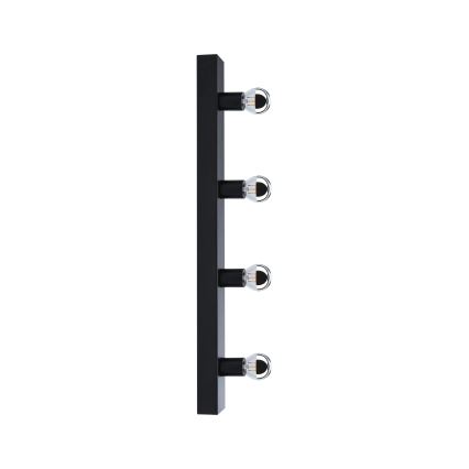 Paulmann 80099 - 4xE14/40W IP44 Spiegelverlichting badkamer REGULA 230V zwart