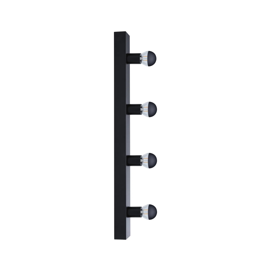 Paulmann 80099 - 4xE14/40W IP44 Spiegelverlichting badkamer REGULA 230V zwart