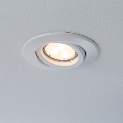 Paulmann 92027 - PACK 3x Luminaire LED encastrable QUALITY LINE 3xGU10-LED/3,5W