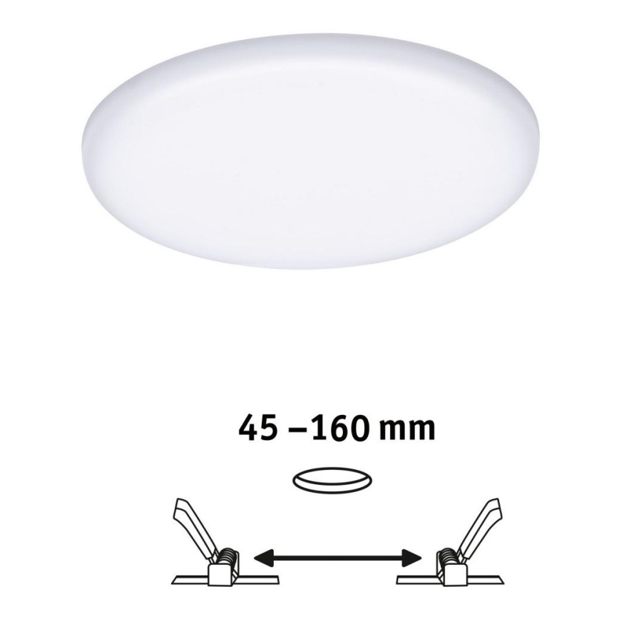 Paulmann 92389 Varifit - LED/17W IP44 Badkamer inbouwlamp 230V