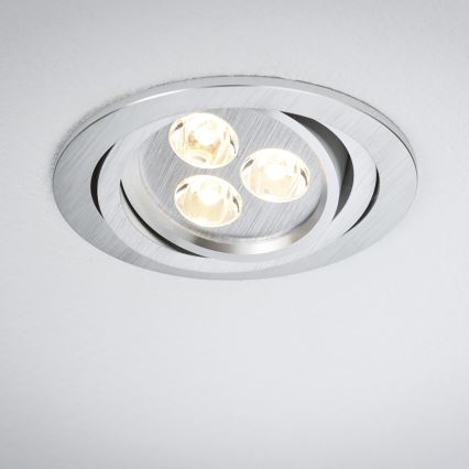 Paulmann 92530 - PACK 3x Luminaire LED encastrable PREMIUM LINE 3xLED/3W/230V