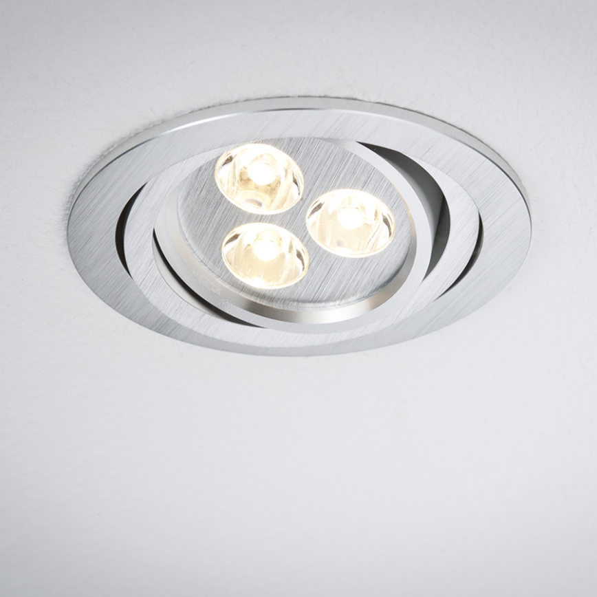 Paulmann 92530 - PACK 3x Luminaire LED encastrable PREMIUM LINE 3xLED/3W/230V