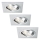 Paulmann 92532 - SET 3x Spot LED encastrable PREMIUM LINE 3xLED/3W/230V