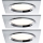 Paulmann 92696 - LOT 3xLED/8W Spot encastrable à intensité variable DICE 230V