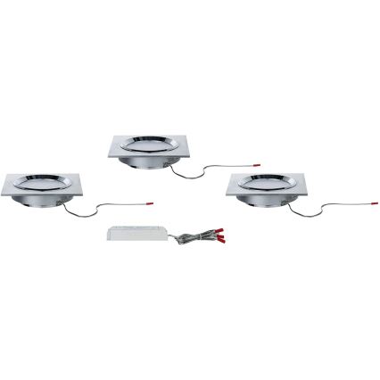 Paulmann 92696 - LOT 3xLED/8W Spot encastrable à intensité variable DICE 230V