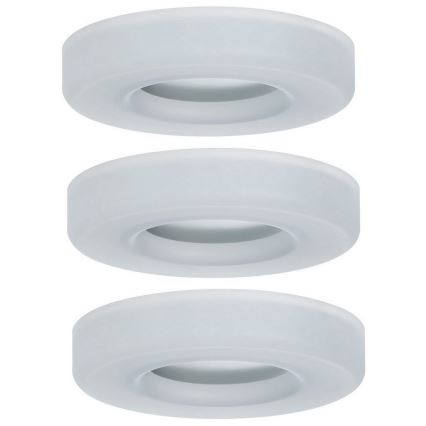 Paulmann 92704 - SET 3xLED/5,5W Inbouwverlichting BAGEL 230V