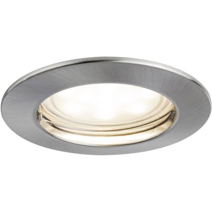 Paulmann 92826 - LED/7W Badkamer inbouwspot dimbaar COIN 230V IP44