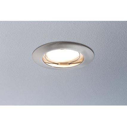 Paulmann 92827 - SET 3xLED/7W IP44 Dimbare en hangende badkamer verlichting COIN 230V