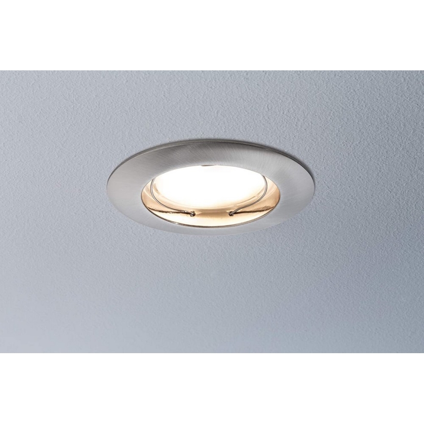 Paulmann 92827 - SET 3xLED/7W IP44 Dimbare en hangende badkamer verlichting COIN 230V