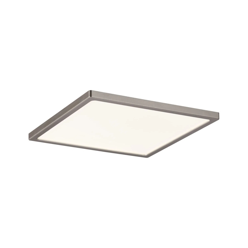 Paulmann 92939 - Plafonnier encastré AREO pour salle de bains LED 11 W dimmable IP44 230V 18 x 18 cm chrome mat