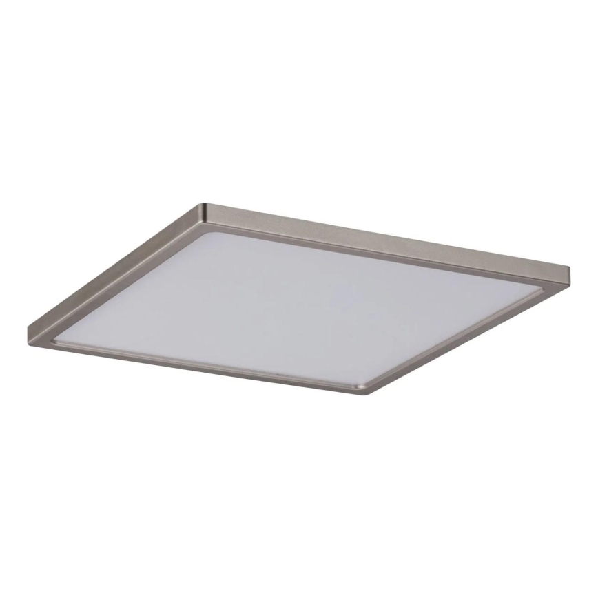Paulmann 92939 - Plafonnier encastré AREO pour salle de bains LED 11 W dimmable IP44 230V 18 x 18 cm chrome mat