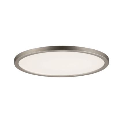 Paulmann 92946 - Plafonnier encastré LED 11 W IP23 pour salle de bains AREO 230 V Ø 18 cm chrome mat