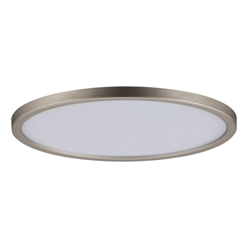 Paulmann 92946 - Plafonnier encastré LED 11 W IP23 pour salle de bains AREO 230 V Ø 18 cm chrome mat