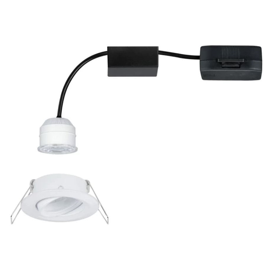 Paulmann 92970 - LED/4,2W IP23 Dimbare en hangende badkamer verlichting COIN 230V