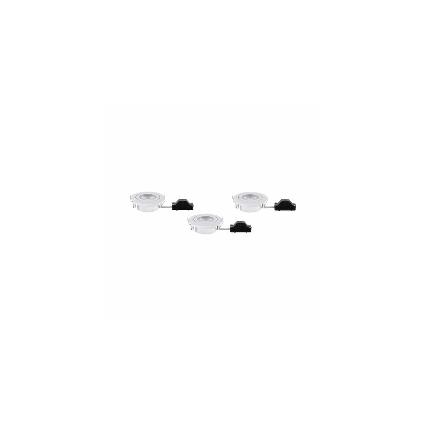 Paulmann 92985 - SET 3xLED/4,8W Dimbare inbouwlamp 230V