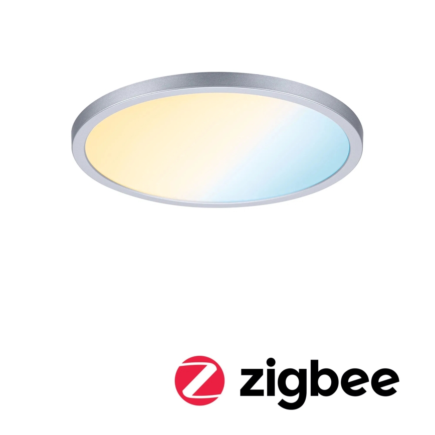 Paulmann 93046 - LED/16W IP44 Plafonnier encastré dimmable pour salle de bains AREO 230V 3000-6500K Ø 23 cm chrome mat