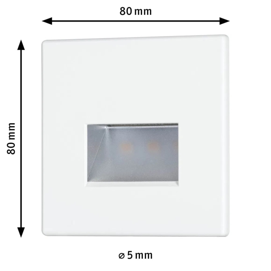 Paulmann 93093 - LED/1,2W Traplamp EDGE 230V