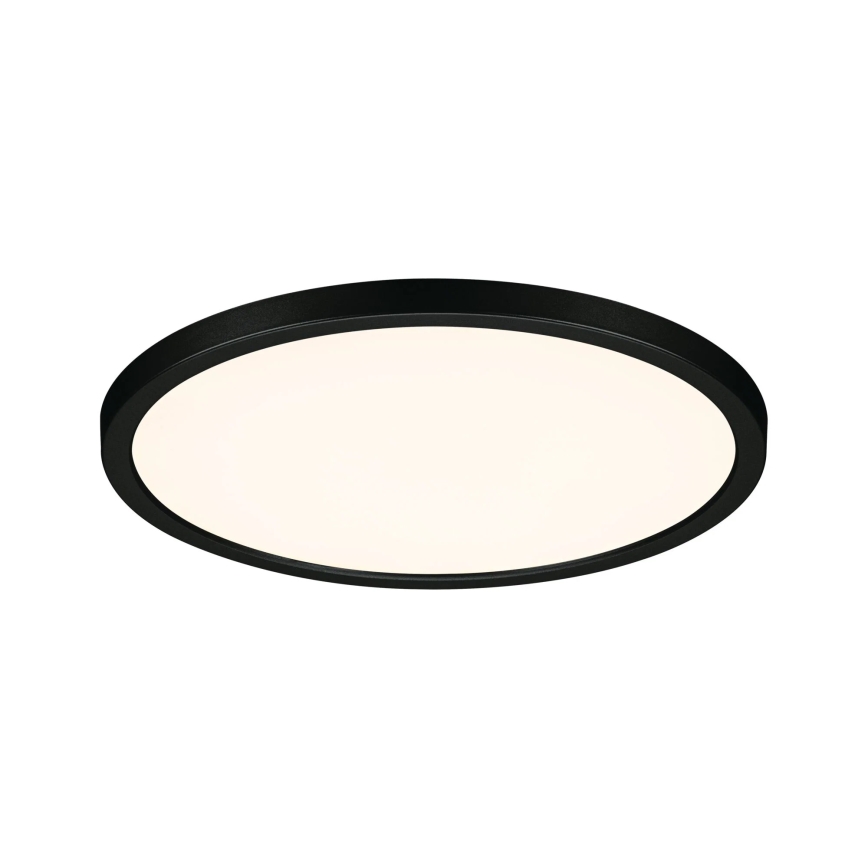 Paulmann 93102 - LED/16W IP44 badkamer inbouwspot AREO 230V 2000/3000/4000K Ø 23 cm zwart