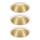 Paulmann 93406 - SET 3xLED/6,5W IP44 Dimbare badkamer inbouwlamp COLE 230V