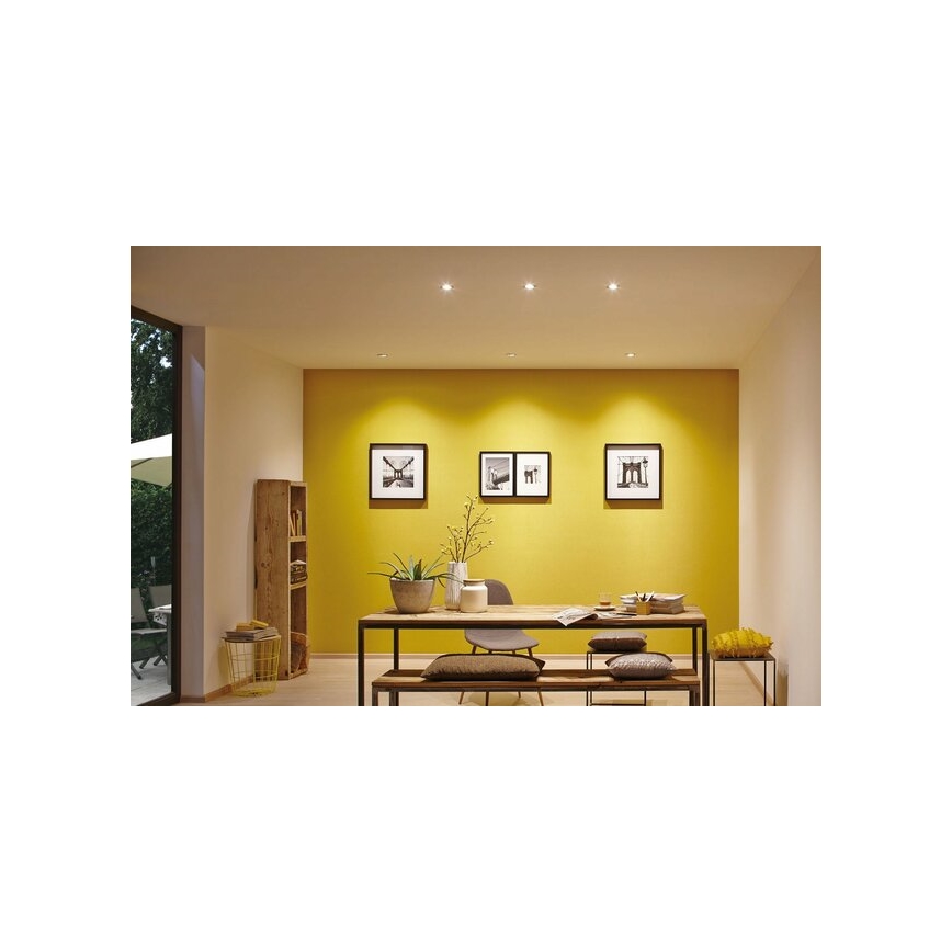 Paulmann 93449 - SET 3xLED/6,5W IP23 Badkamer inbouwverlichting NOVA 230V