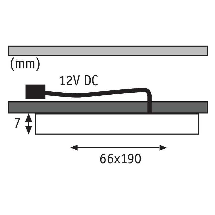 Paulmann 93563 - SET 3xLED/2,2W Meubelverlichting MICRO LINE 230V
