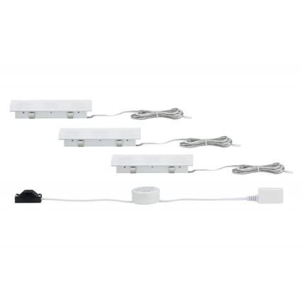 Paulmann 93577 - SET van 3x LED Inbouwspot FLEECY 3xLED/3,6W/230V