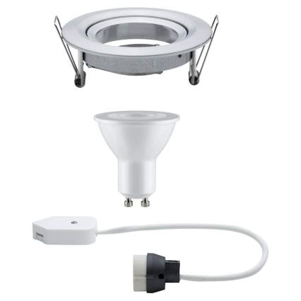 Paulmann 93602 - LED GU10/7W IP23 Dimbare Badkamer Inbouw Lamp NOVA 230V