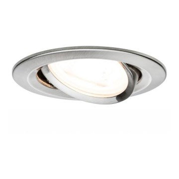 Paulmann 93603 - LED-GU10/7W IP23 Luminaire encastré de salle de bain à intensité variable NOVA 230V