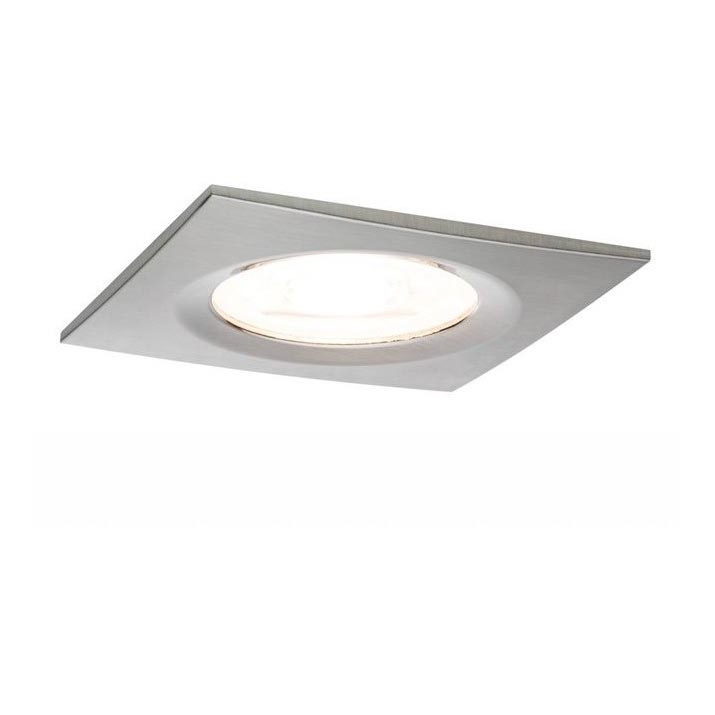 Paulmann 93611 - LED-GU10/7W IP44 Luminaire à intensité variable de salle de bain NOVA 230V