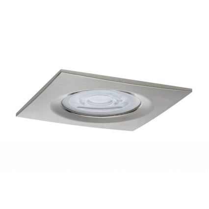 Paulmann 93611 - LED-GU10/7W IP44 Luminaire à intensité variable de salle de bain NOVA 230V