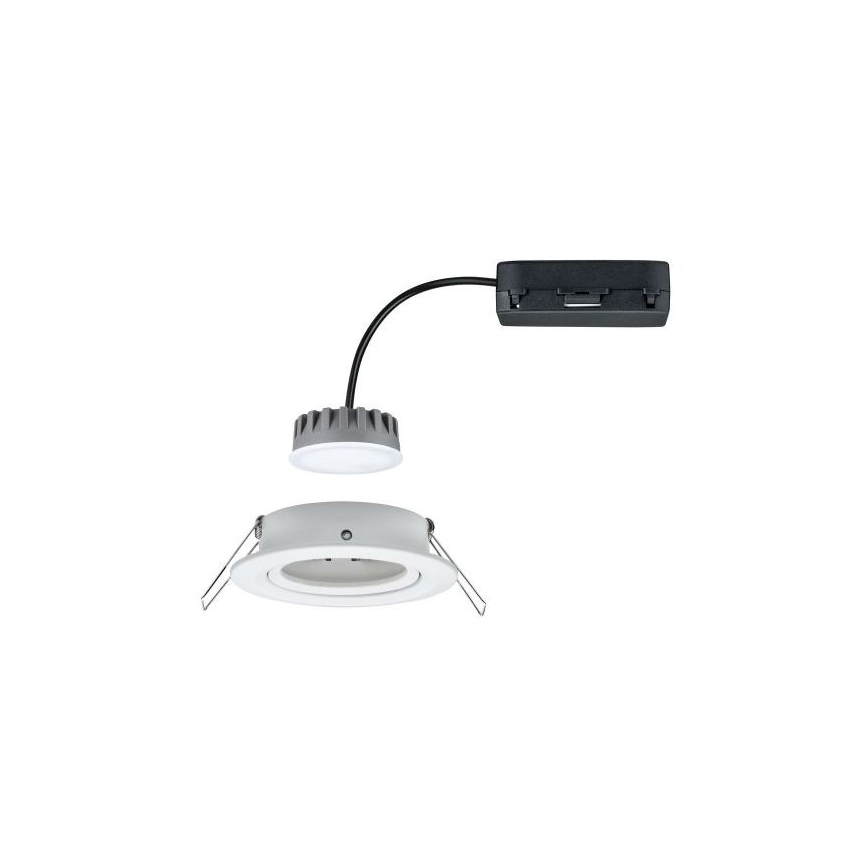 Paulmann 93871 - LED/6W IP23 Dimbaar badkamer inbouwarmatuur COIN 230V