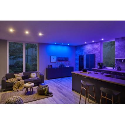 Paulmann 93940 -SET 3x LED RGBW/2W IP23 Dimbare en hangende badkamer verlichting 230V