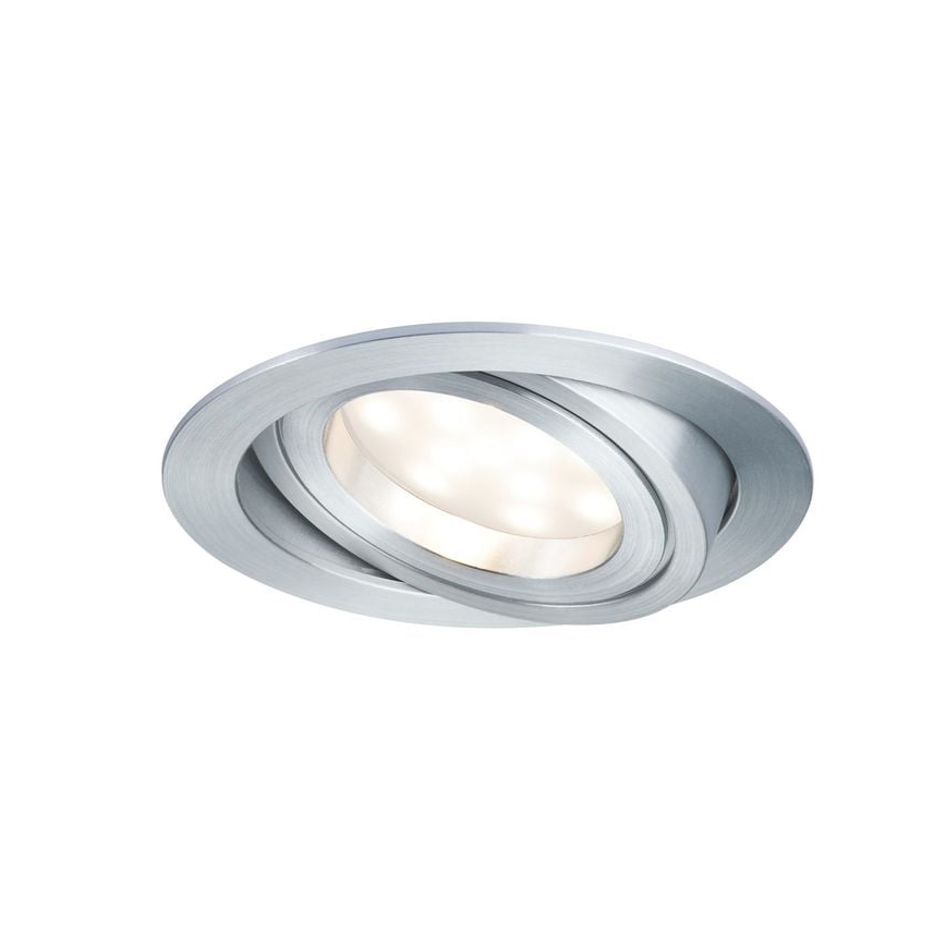 Paulmann 93970 - LOT 3x LED/7W IP23 Spot encastrable salle de bain COIN 230V