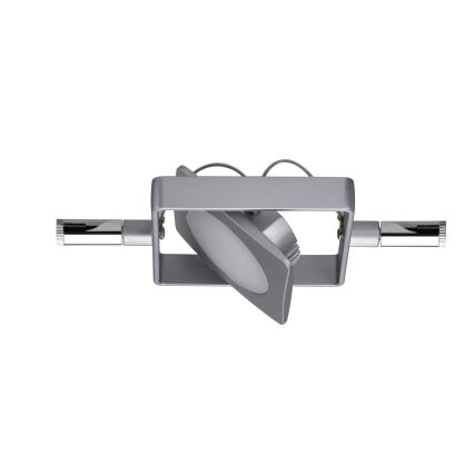 Paulmann 94107 - Lot de 4xLED/4,3W Spot pour système sur câble MAC 230V chrome mat