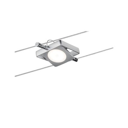 Paulmann 94107 - Set van 4 LED-spots 4,3W voor kabelsysteem MAC 230V mat chroom