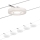 Paulmann 94109 - Kit complet 5x LED/4,3 W, système sur câbles MAC 230 V, blanc