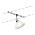Paulmann 94138 - 1xGU4/10W spot voor kabelsysteem COLMAR 12V wit/glanzend chroom