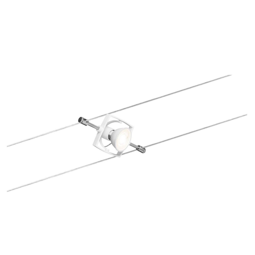 Paulmann 94149 - SET van 5xGU5,3/10W Spotlamp voor kabelsysteem TECH 230V wit