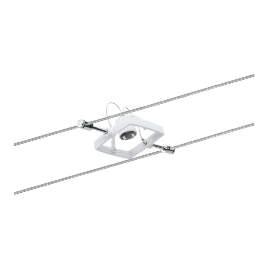 Paulmann 94149 - SET van 5xGU5,3/10W Spotlamp voor kabelsysteem TECH 230V wit