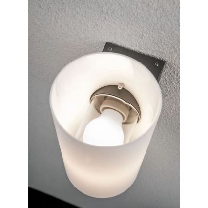 Paulmann 94186 - 1xE27/15W IP54 Wandlamp voor buiten TUBE 230V