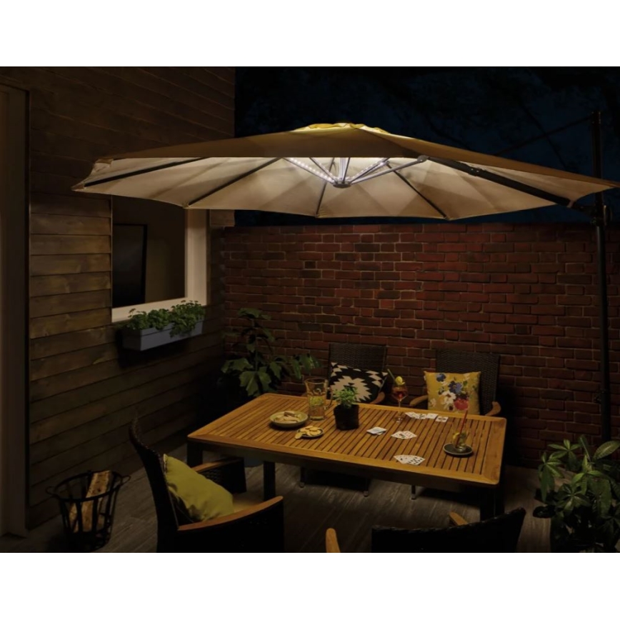 Paulmann 94208 - LED/1,8W Éclairage de parasol PARASOL 5V/USB 1,6m