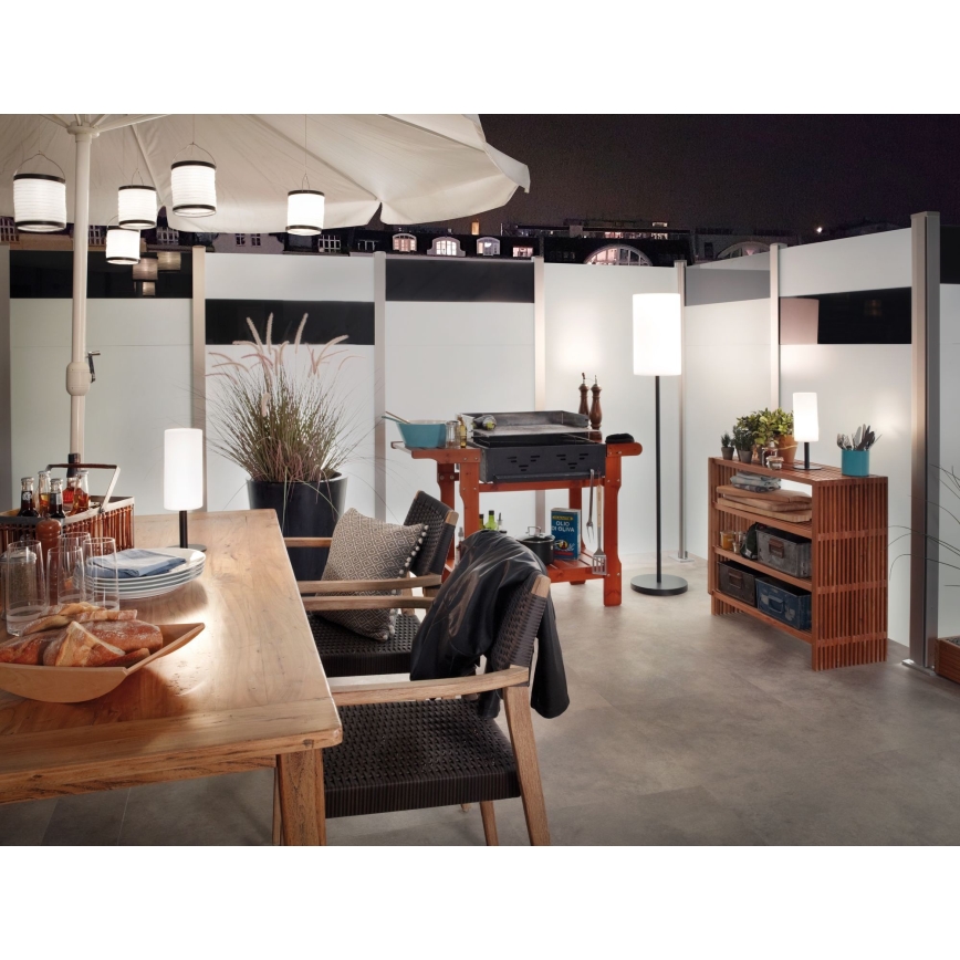Paulmann 94221 - LED/1W IP44 Staande Lamp voor buiten, Dimbaar, Draagbaar PIPE 5V